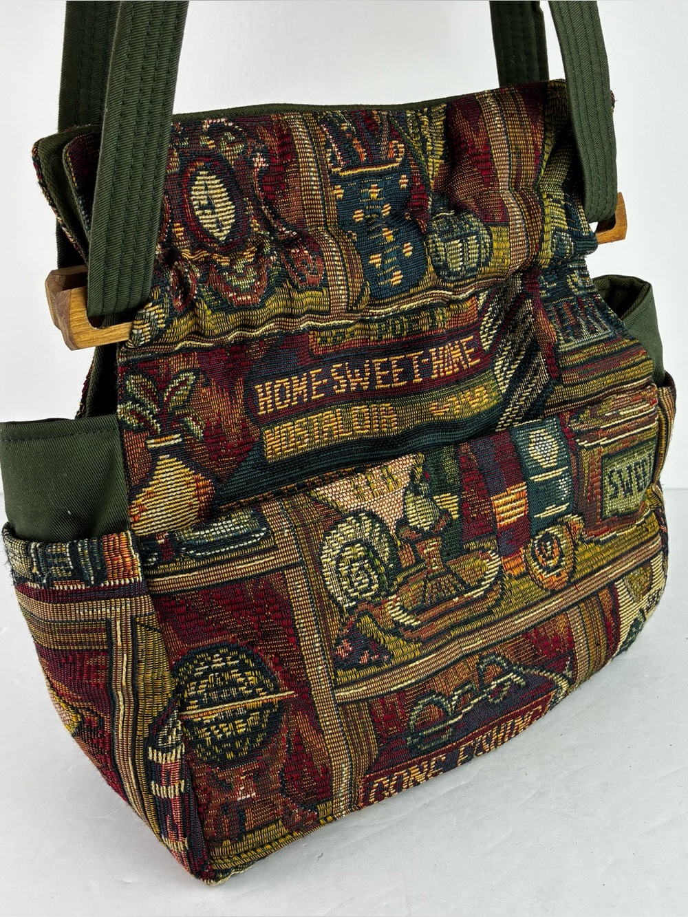 Toby Weston Vintage Tapestry Purse NWOT